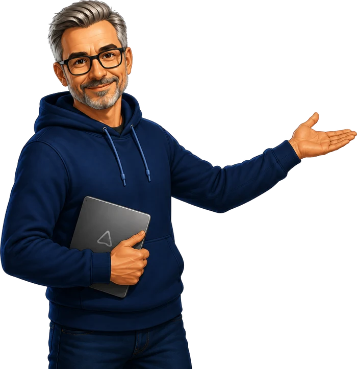Daniel Erhard von rhoen-apps präsentiert die Micro-Buchhaltung